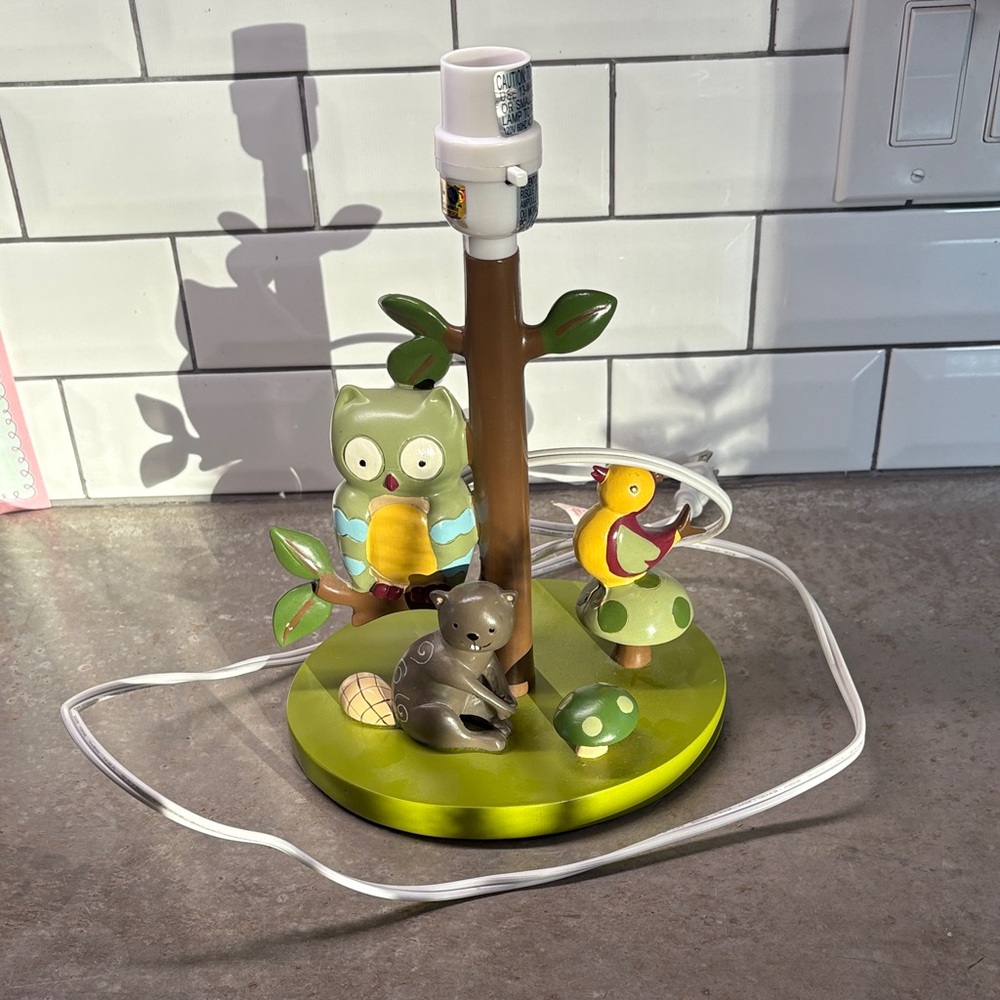 Whimsical Animal Lamp Base